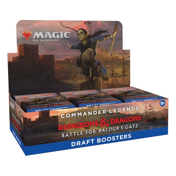 COMMANDER LEGENDS BATTLE FOR BALDUR'S GATE CAJA SOBRES DE DRAFT