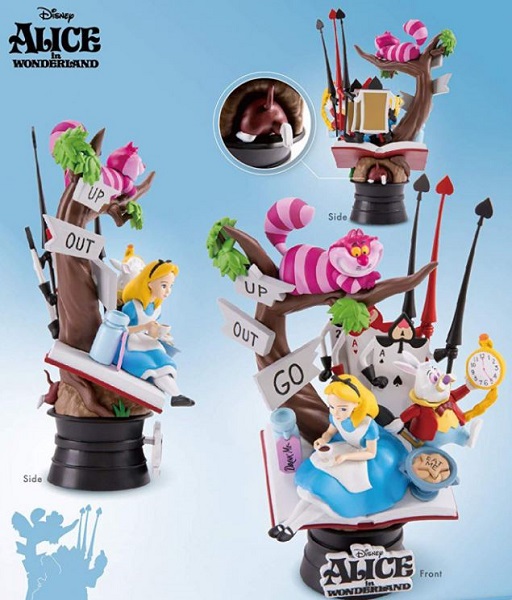 DIORAMA D-STAGE DISNEY ALICIA EN EL PAIS DE LAS MARAVILLAS