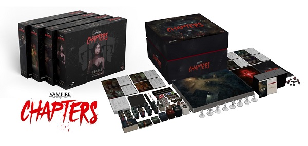 VAMPIRO LA MASCARADA CHAPTERS PACK COMPLETO