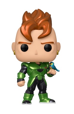 FUNKO POP! ANDROID 16 - DRAGON BALL Z METALLIC EXCLUSIVE LIMITED EDITION
