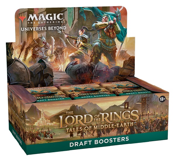 THE LORD OF THE RINGS TALES OF MIDDLE-EARTH CAJA DE SOBRES DRAFT