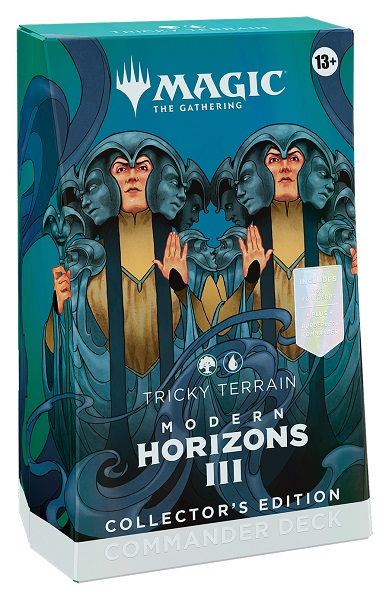 MODERN HORIZONS 3 BARAJA COMMANDER COLECCIONISTA TRICKY TERRAIN