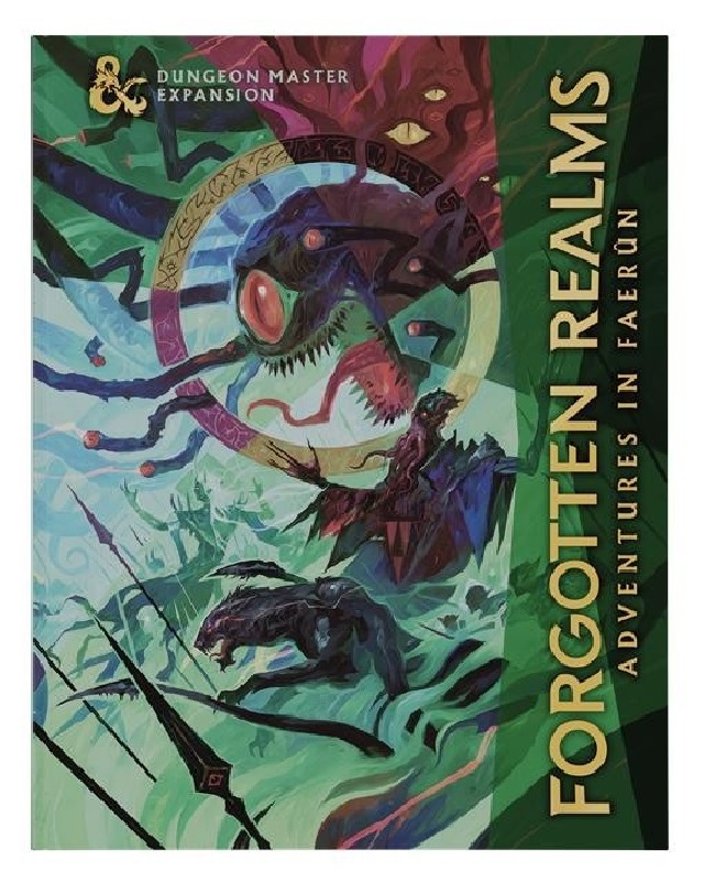 D&D FORGOTTEN REALMS ADVENTURES IN FAERÜN ALTERNATE COVER