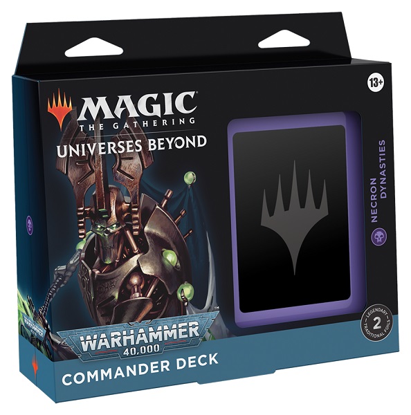 UNIVERSE BEYOND WARHAMMER 40000 COMMANDER EDICION ESPECIAL NECRON DYNASTIES