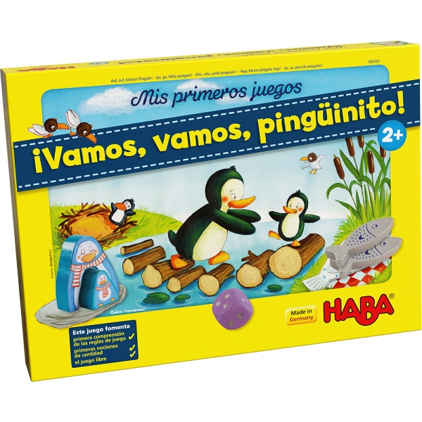 MIS PRIMEROS JUEGOS ¡VAMOS, VAMOS, PINGÜINITO!