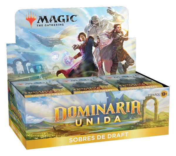 DOMINARIA UNIDA CAJA DE SOBRES DRAFT