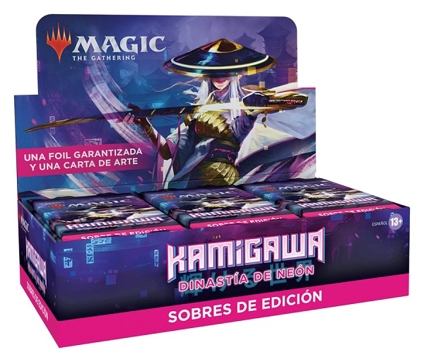 KAMIGAWA DINASTIA DE NEÓN CAJA DE SOBRES DE SET