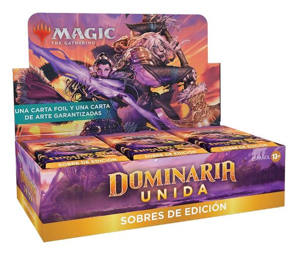 DOMINARIA UNIDA CAJA DE SOBRES DE SET