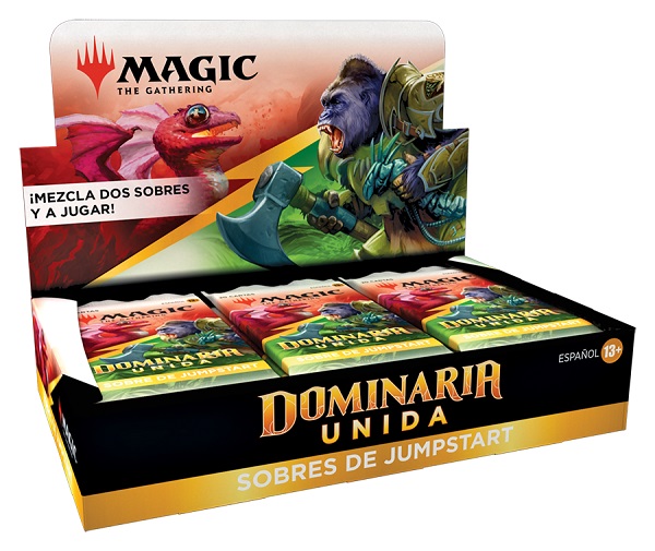 DOMINARIA UNIDA CAJA DE SOBRES JUMPSTART