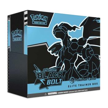 POKEMON VIOLET & SCARLET 10.5 BLACK BOLT ELITE TRAINER BOX ZEKROM