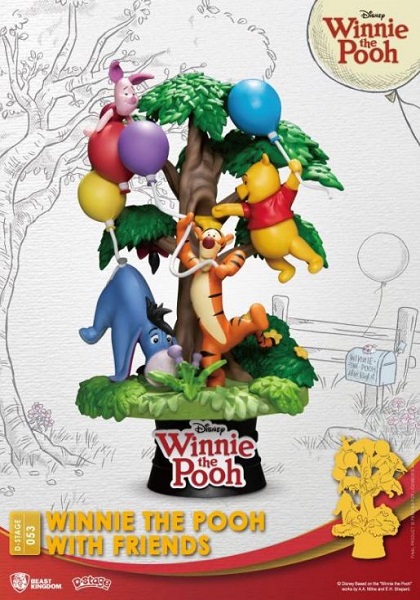 DIORAMA D-STAGE DISNEY WINNIE THE POOH Y SUS AMIGOS