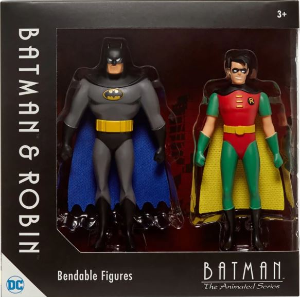 BATMAN Y ROBIN FIGURAS FLEXIBLES14 CM