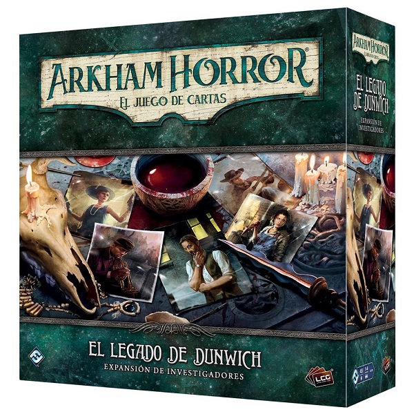 ARKHAM HORROR EL LEGADO DE DUNWICH EXPANSION INVESTIGADORES