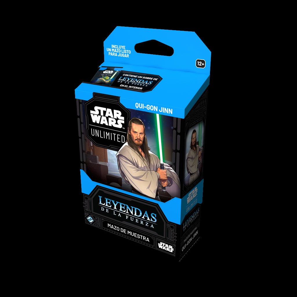 STAR WARS UNLIMITED LEYENDAS DE LA FUERZA MAZO  QUI-GON JINN