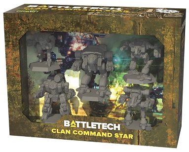 BATTLETECH CLAN COMMAND STAR