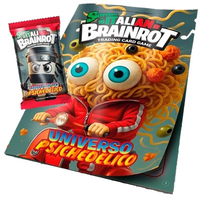 ITALIAN BRAINROT TCG ALBUM + SOBRE