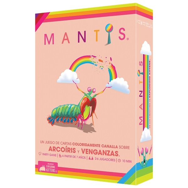 MANTIS, UN JUEGO DE CARTAS COLORIDAMENTE CANALLA SOBRE ARCOIRIS Y VENGANZA