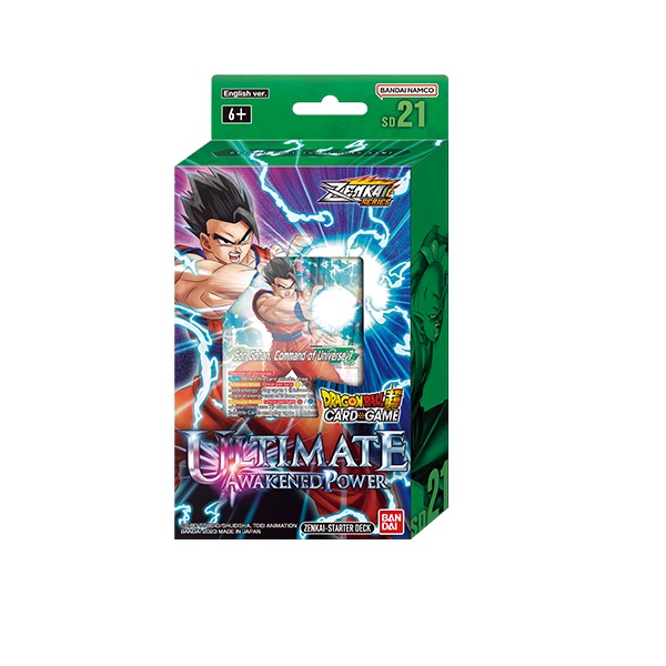 DRAGON BALL SUPER STARTER ULTIMATE AWAKENED POWER DECK 21