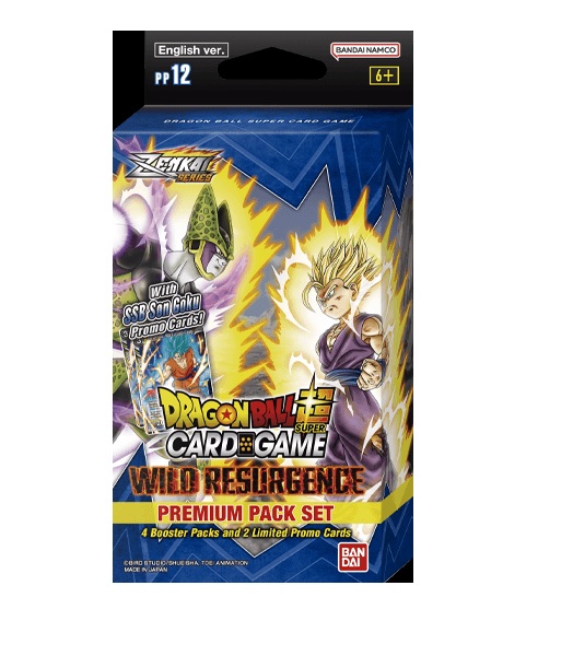 DRAGON BALL SUPER: BOOSTER ZENKAI 4 WILD RESURGENCE PREMIUM PACK SET 11