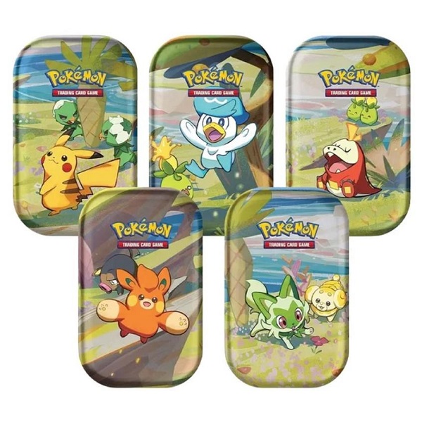 POKEMON PALDEA AMIGOS MINI LATA 2023 (5 MODELOS)