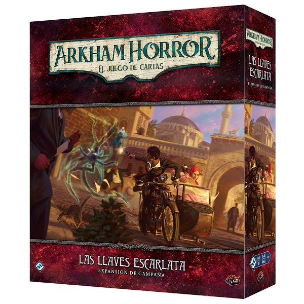 ARKHAM HORROR LAS LLAVES ESCARLATA EXPANSION DE CAMPAÑA