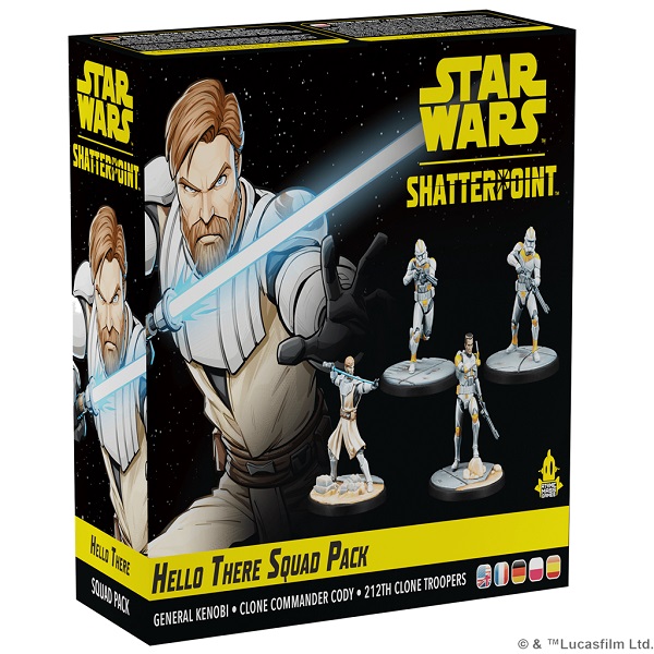 STAR WARS SHATTERPOINT HELLO THERE GENERAL OBI-WAN KENOBI SQUAD PACK