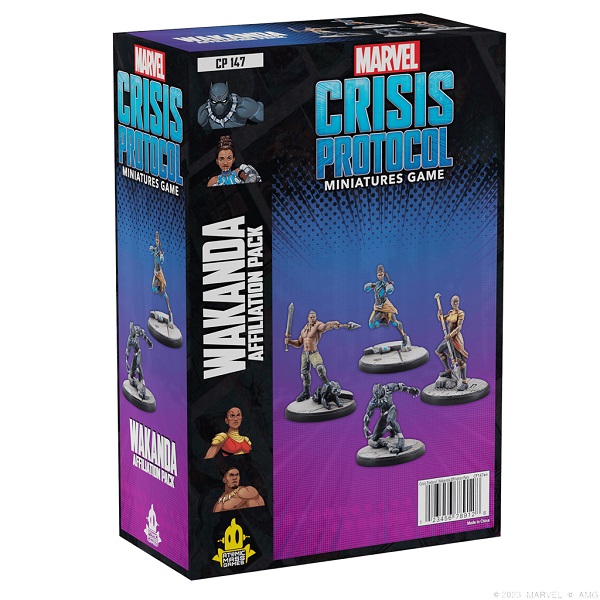 CRISIS PROTOCOL WAKANDA AFFILIATION PACK