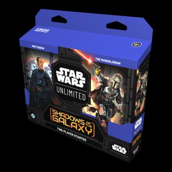STAR WARS UNLIMITED SHADOWS OF THE GALAXY STARTER SET 2 PLAYERS