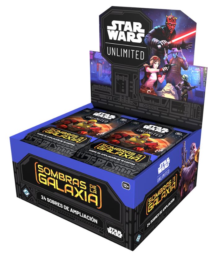 STAR WARS UNLIMITED SOMBRAS DE LA GALAXIA CAJA DE SOBRES