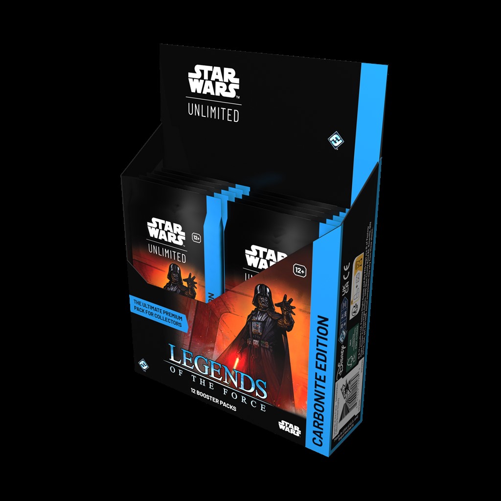 STAR WARS UNLIMITED LEGENDS OF THE FORCE CARBONITE BOOSTERS (12) ENG