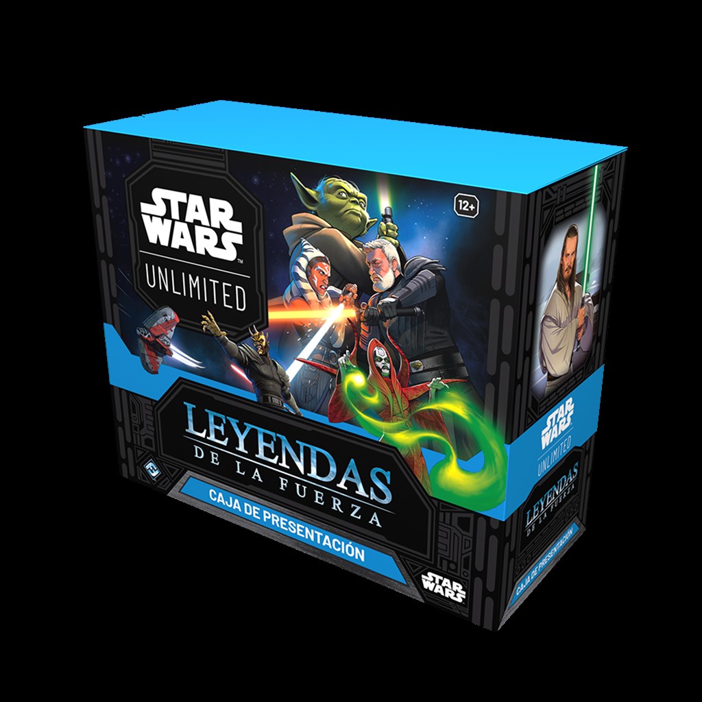 STAR WARS UNLIMITED LEYENDAS DE LA FUERZA CAJA PRESENTACION