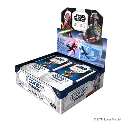 STAR WARS UNLIMITED ICONS 2027 BOOSTER DISPLAY (24)