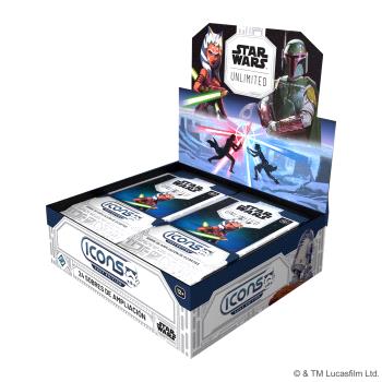 STAR WARS UNLIMITED ICONS 2027 CAJA DE SOBRES(24)