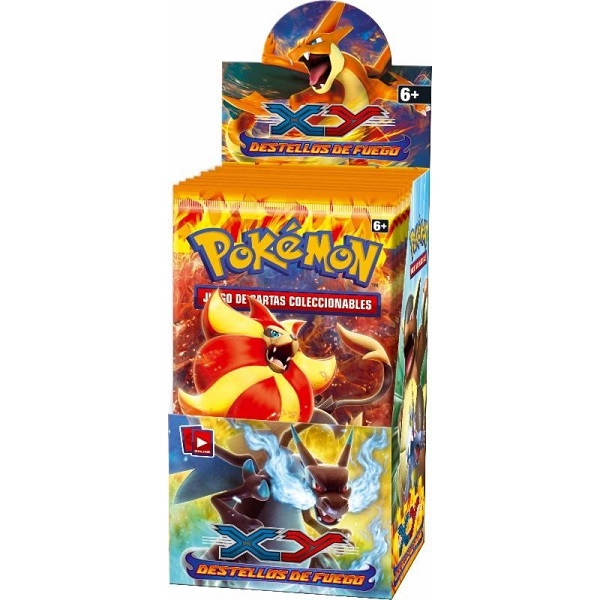 POKEMON XY DESTELLOS DE FUEGO CAJA DE SOBRES