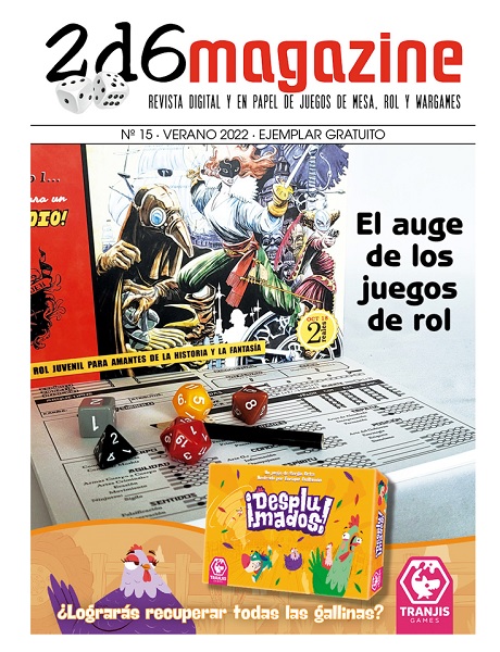 REVISTA 2d6 MAGAZINE #15 VERANO 2022 PAPEL