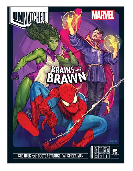 UNMATCHED MARVEL BRAINS AND BRAWN