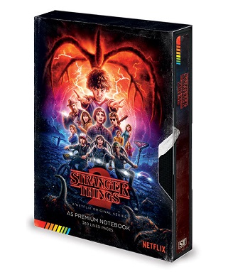 LIBRETA A5 STRANGER THINGS VHS T2