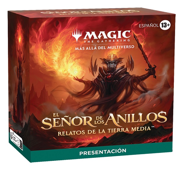 SEÑOR DE LOS ANILLOS RELATOS DE LA TIERRA MEDIA KIT DE PRESENTACION