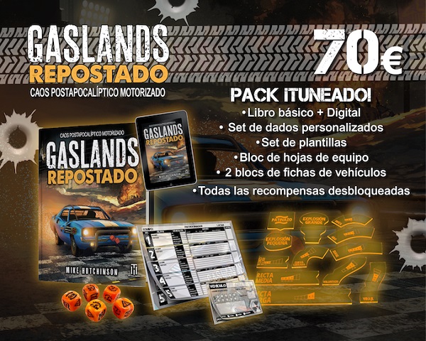 GASLANDS REPOSTADO ¡PACK TUNEADO!