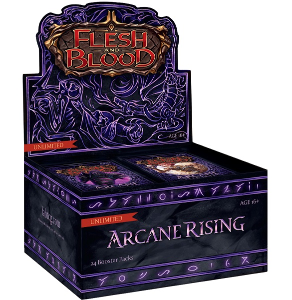 FLESH AND BLOOD ARCANE RISING UNLIMITED CAJA DE SOBRES