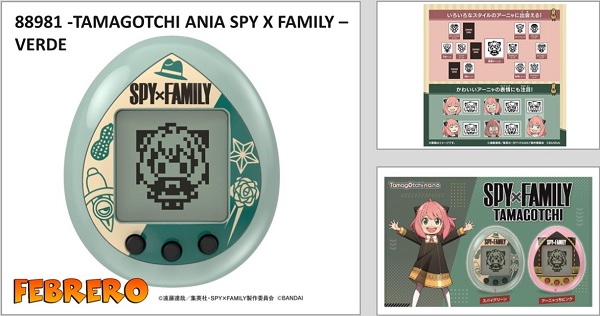 TAMAGOTCHI ANIA SPY X FAMILY VERDE