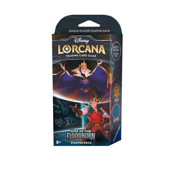 Disney Lorcana Eric Rise Of The Floodborn mazo de inicio MODELO 1