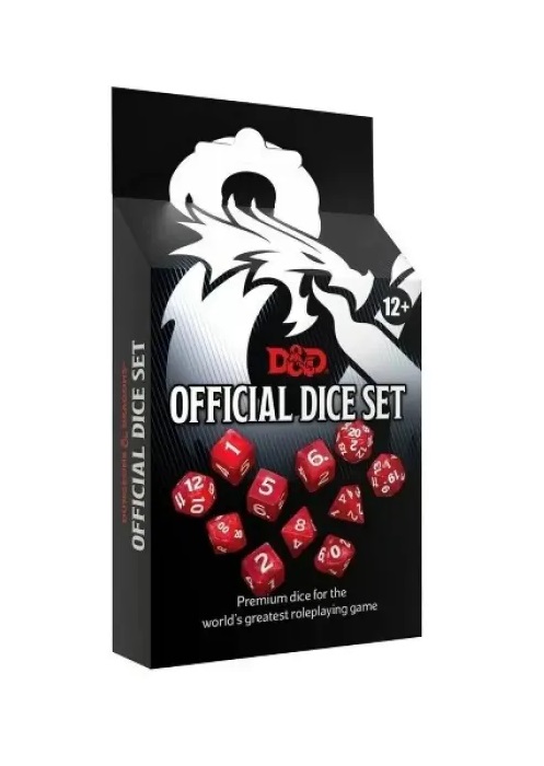 D&D OFFICIAL DICE SET