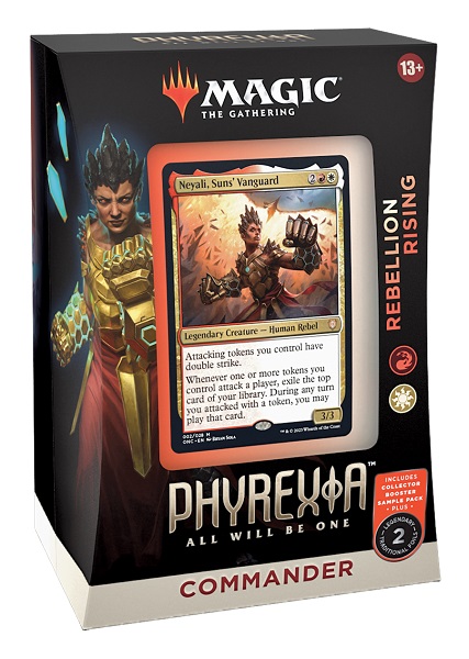PHYREXIA ALL WILL BE ONE MAZO COMMANDER W/R REBELLION RISING