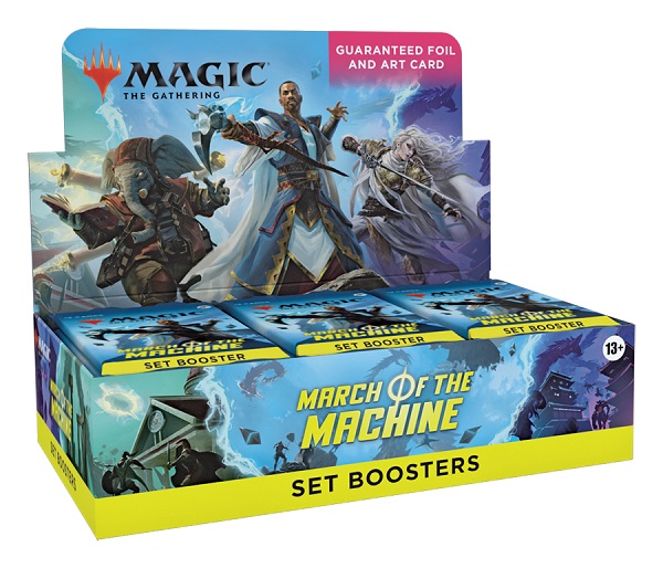 MARCH OF THE MACHINE CAJA DE SOBRES DE EDICION