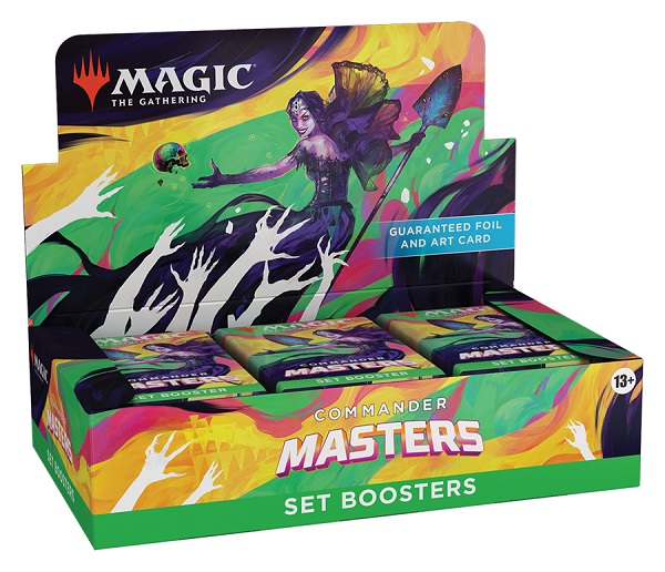 COMMANDER MASTERS CAJA DE SOBRES DE EDICION