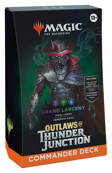 OUTLAWS OF THUNDER JUNCTION BARAJA COMMANDER GRAND LARCENY