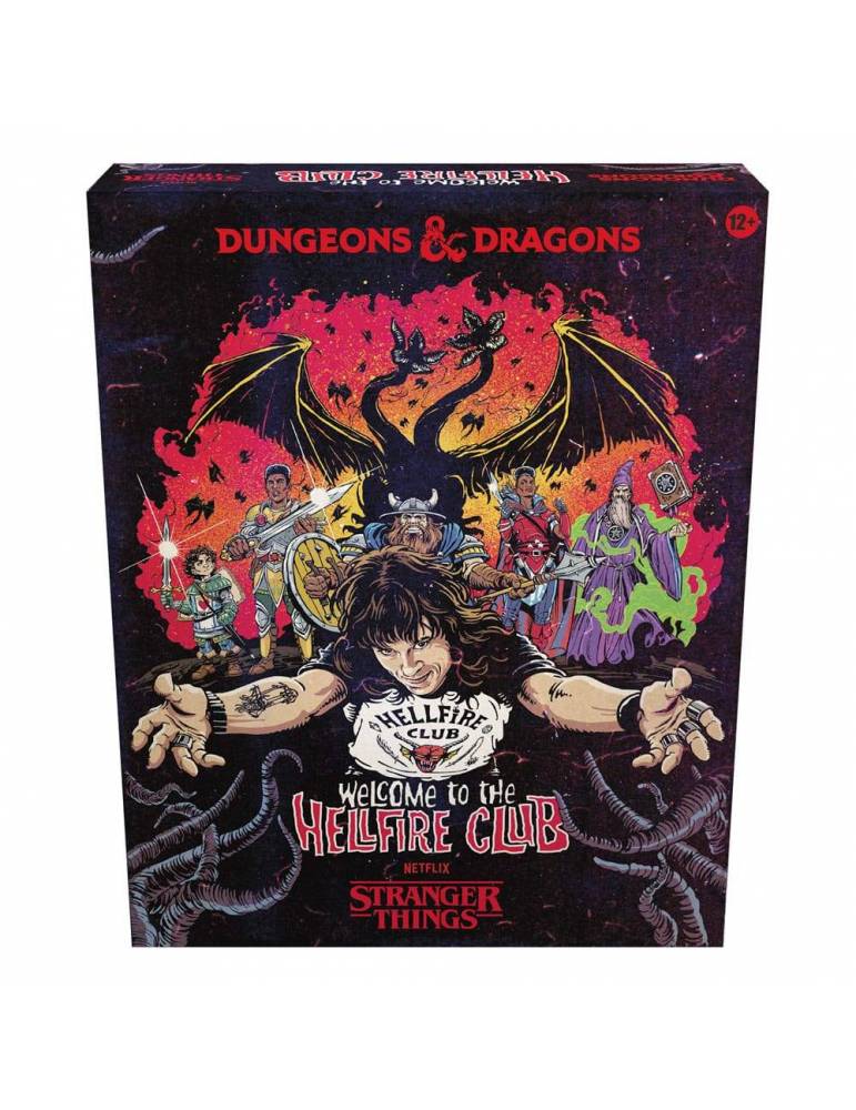 DUNGEONS AND DRAGONS STRANGER THINGS WELCOME TO THE HELLFIRE