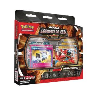 POKEMON TCG MAZO DE COMBATE DE LIGA  MEGA LUCARIO EX