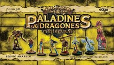 PALADINES & DRAGONES: MINIATURAS EQUIPO AMARILLO